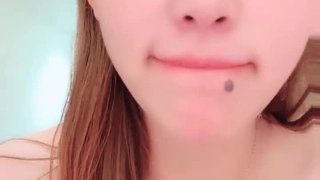 小女友给我足交